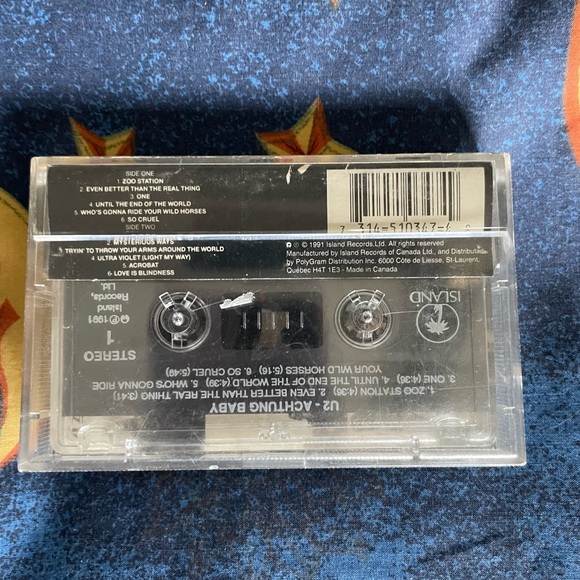 U2 Achtung Baby cassette tape - Picture 4 of 5